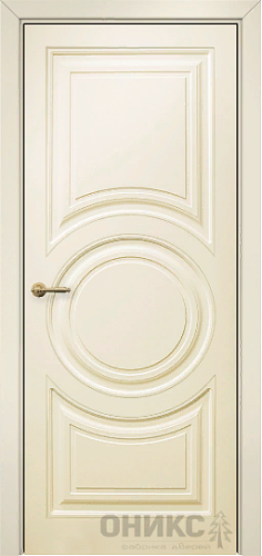 Дверь Оникс Софья эмаль слоновая кость, глухая