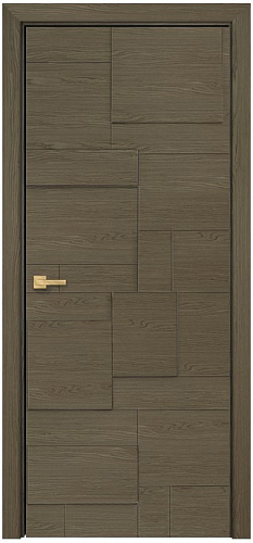 Дверь Оникс Лофт Берлин дуб кофейный, глухая