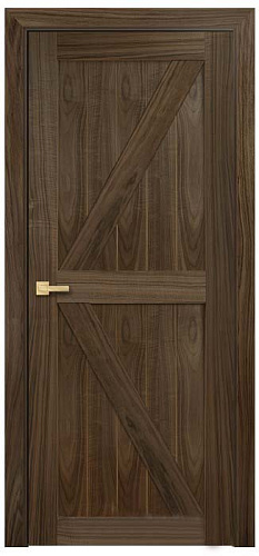 Дверь Оникс Лофт №2 американский орех, глухая