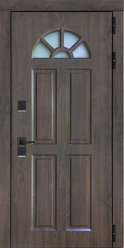 Входная дверь Bomond Алта Термо винорит Алмон 28/Алта белая шагрень