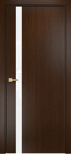 Дверь Оникс Верона 1 венге, триплекс белый