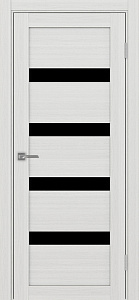 Недавно просмотренные - Дверь Эко 505.12 ясень серебристый, lacobel черный