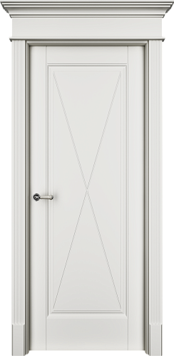 Дверь ТанХ эмаль RAL 9010, глухая