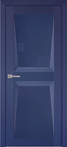 Недавно просмотренные - Дверь ДР Perfecto экошпон 103 Barhat Blue, стекло Blue