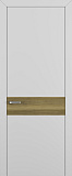 Дверь Z K6 полипропилен серый, вставка toppan дуб серый, глухая