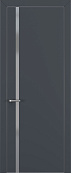 Схожие товары - Дверь Z K1 полипропилен  графит премьер, ALU кромка хром, matelac silver grey, глухая