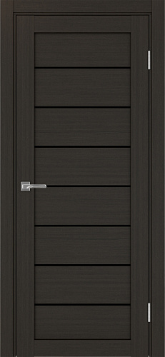 Дверь Эко 508.12 венге, lacobel черный