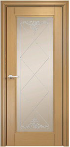 Недавно просмотренные - Дверь Оникс Италия 1 анегри, сатинат бронза контурный витраж №1