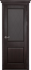 Недавно просмотренные - Дверь ОКА массив ольхи Элегия венге, стекло графит с фрезеровкой