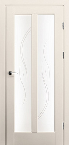 Недавно просмотренные - Дверь М V-32 эмаль RAL9001, сатинат гравировка Чикаго