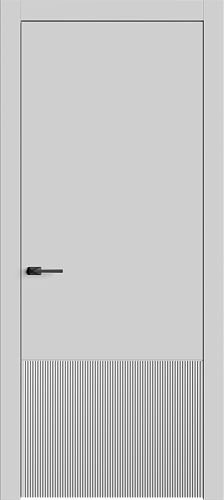 Дверь Лайн9 эмаль RAL 7047, глухая