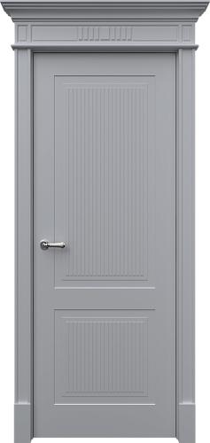 Дверь Рим2 эмаль RAL 7047, глухая