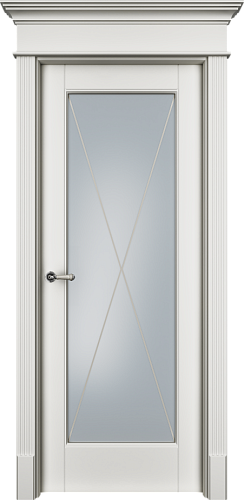Дверь ТанХС эмаль RAL 9010, сатинат