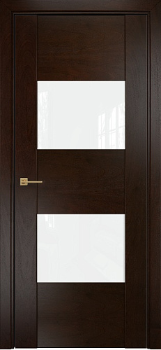 Дверь Оникс Парма палисандр, глухая лакобель RAL 0333