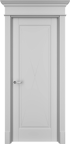 Дверь Танжер Х белая, глухая