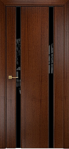 Недавно просмотренные - Дверь Оникс Престиж 2 красное дерево с черной патиной, триплекс черный