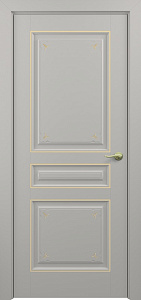 Недавно просмотренные - Дверь Z Ampir Т3 decor эмаль Grey patina Gold, глухая