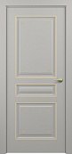 Схожие товары - Дверь ZADOOR Ampir Т3 decor эмаль Grey patina Gold, глухая