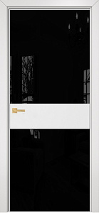 Недавно просмотренные - Дверь Оникс Соло 2 CPL белый, глухая, Lacobel RAL 9005