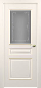 Недавно просмотренные - Дверь Z Ampir Т1 decor эмаль Pearl patina Gold, сатинат