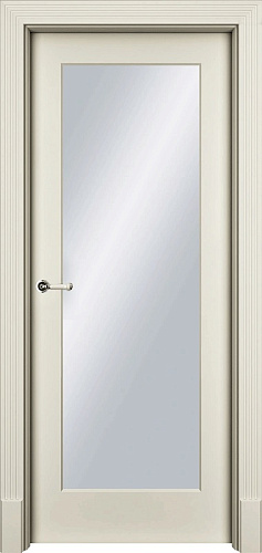 Дверь Нфс эмаль RAL 9001, сатинато
