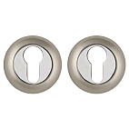 Недавно просмотренные - Накладка на цилиндр Punto ET ZR SN/CP-3 матовый никель/хром