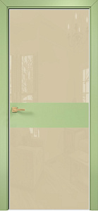 Недавно просмотренные - Дверь Оникс Соло 2 эмаль фисташковая, глухая, Lacobel RAL 1015