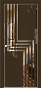 Схожие товары - Дверь Оникс Арт, лакобель коричневый RAL 8028, зеркало №1