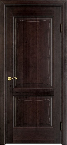 Дверь ПМЦ массив ольхи ОЛ6.2 венге, глухая