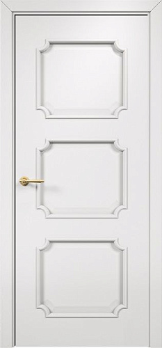 Дверь Оникс Валенсия эмаль белая, глухая