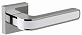 Схожие товары - Межкомнатная ручка Fuaro NEO DM CP/WH-19 хром/белый