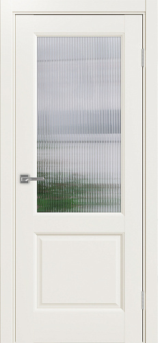 Дверь Эко Neo 602.21 бежевый, стекло мору