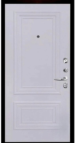 Панель внутренняя 16 мм Престиж 1/2, серый шёлк RAL 7047, Эмаль