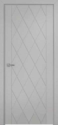 Дверь Оникс Концепт №5 PVC светло серый, глухая