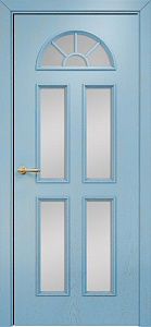 Недавно просмотренные - Дверь Оникс Бостон эмаль голубая патина золото, сатинат