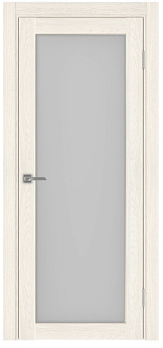 Дверь Эко 501.2 ясень светлый, сатинат