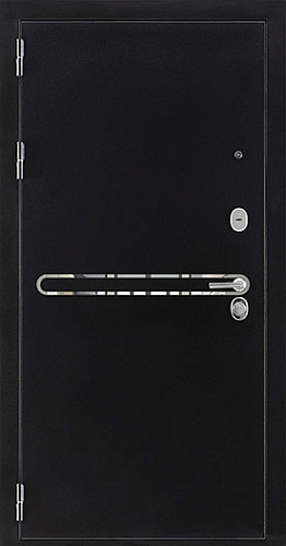 Входная дверь Президент S1Z, графит с блестками антик/панель на выбор
