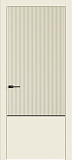 Дверь Лайн10М эмаль RAL 9001, глухая
