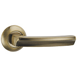 Межкомнатная ручка Punto ALFA TL ABG-6 зеленая бронза