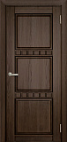 Дверь Берест массив сосны Браво кофе, фреза кубик, глухая