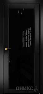 Недавно просмотренные - Дверь Оникс Сорбонна эмаль черная, триплекс черный