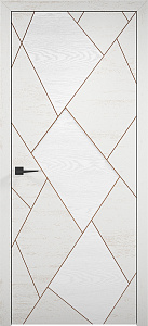 Недавно просмотренные - Дверь ПМЦ Design массив дуба Romb белый грунт патина орех, глухая