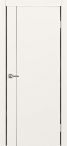 Дверь Эко 204 бежевый молдинг SC, кромка ABS, глухая