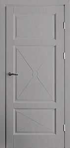 Недавно просмотренные - Дверь М V-75 с фрезеровкой эмаль RAL7040, глухая
