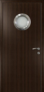 Недавно просмотренные - Дверь с иллюминатором влагостойкая композитная Капель венге