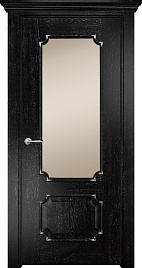 Недавно просмотренные - Дверь Оникс Палермо эмаль черная патина серебро, сатинат