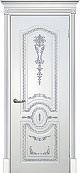 Схожие товары - Дверь Текона эмаль Smalta 11 белый RAL 9003 патина серебро, глухая