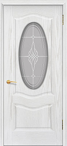 Недавно просмотренные - Дверь Покровские двери Венера белый ясень, стекло матовое с гравировкой АП-6
