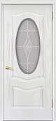 Схожие товары - Дверь Покровские двери Венера белый ясень, стекло матовое с гравировкой АП-6
