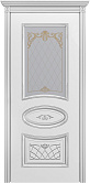 Схожие товары - Дверь ИУ Эмаль Классика Ария В3 эмаль белая патина серебро, фотопечать золото